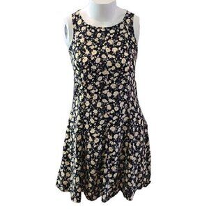 [Perception] Floral Side Zip Tank Dress - Size 10